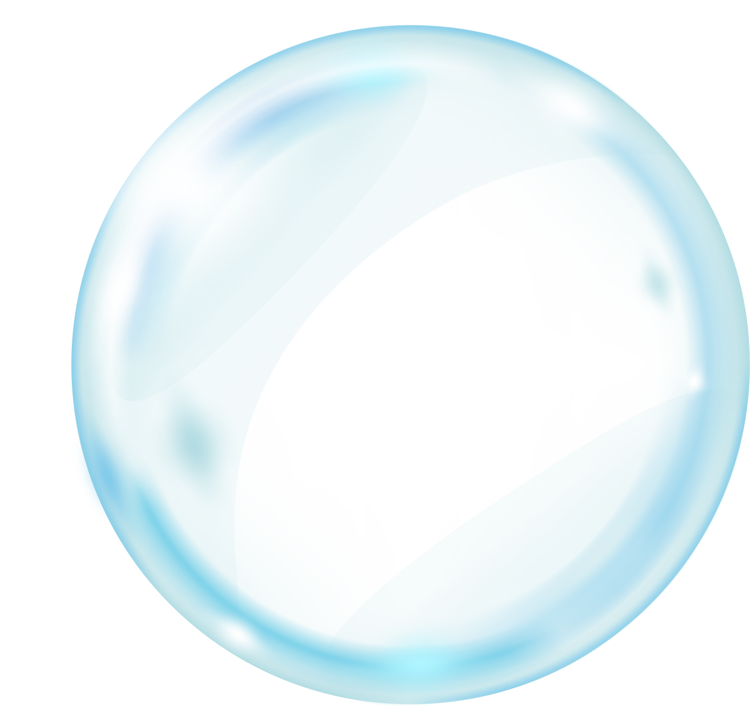 Realistic Water bubble